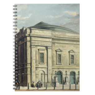 Caderno Espiral O teatro real, pista de Drury, em Londres,