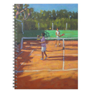 Caderno Espiral O tênis pratica o d'adge France 2013 do boné
