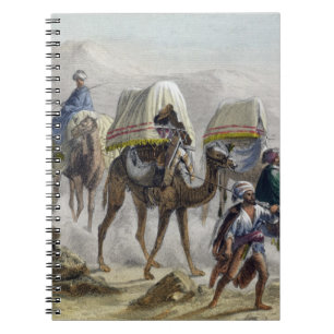 Caderno Espiral O trem do camelo, 'de Constantinople e do Blac