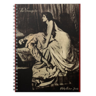 Caderno Espiral O Vampiro (1897) - Philip Burne-Jones