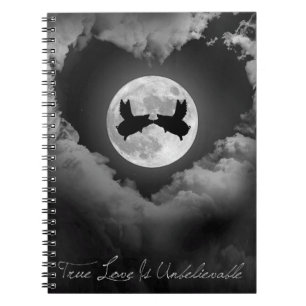 Caderno Espiral O Verdadeiro Amor É Um Beijo Inacreditável