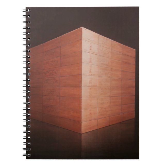 Caderno Espiral O vinho encaixota 2012 (Frente)