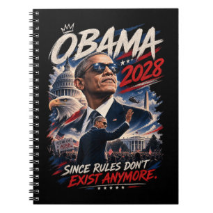 Caderno Espiral Obama 2020 Já que as Regras Não Existem Mais