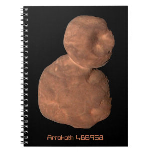 Caderno Espiral Objeto Arrokoth Kuiper Belt