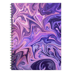 Caderno Espiral obra-prima de abstrato art