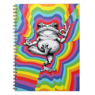 Caderno Espiral Obra-Prima do Sapo Zen