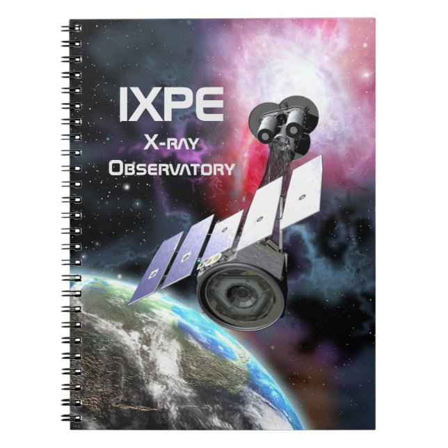 Caderno Espiral Observatório de Raios X do IXPE (Frente)