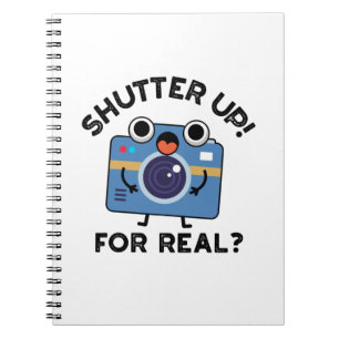 Caderno Espiral Obturador Acima Para Punho de Fotografia de Câmera