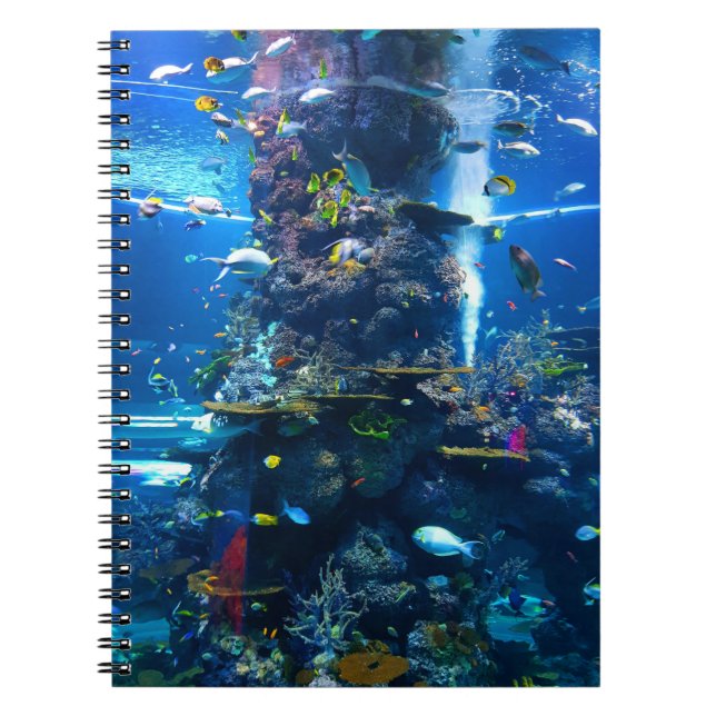 Caderno Espiral Ocean Underwater Fish Notebook (Frente)