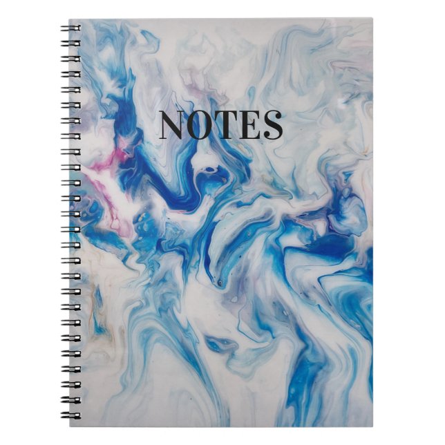 Caderno Espiral Ocean Whisper (Frente)