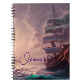Caderno Espiral Oceano