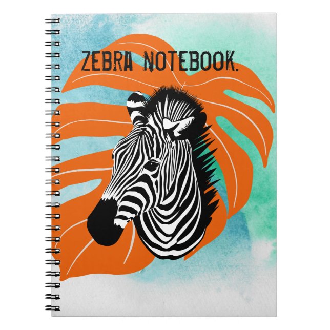 Caderno Espiral Oceano azul Zebra (Frente)