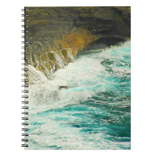 Caderno Espiral Oceano urbano (Frente)