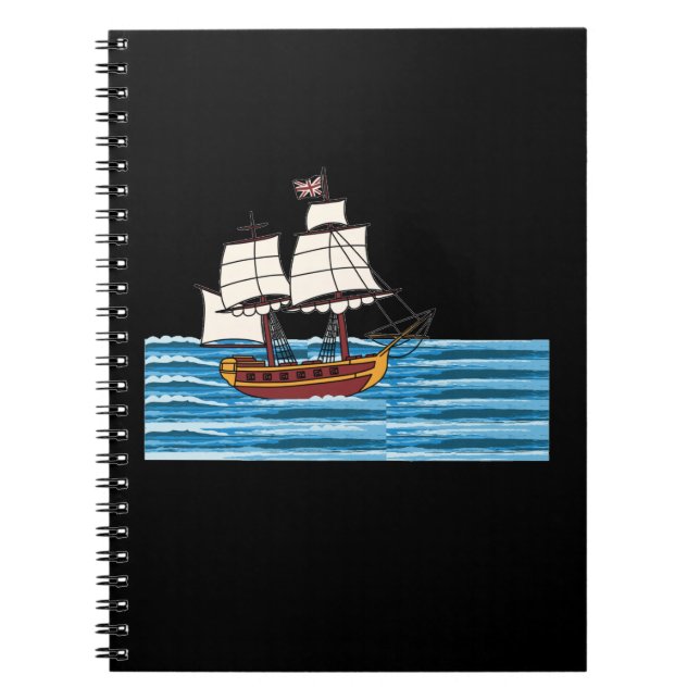 Caderno Espiral Oceano Voyage (Frente)