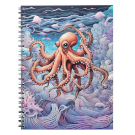 Caderno Espiral Octopus
