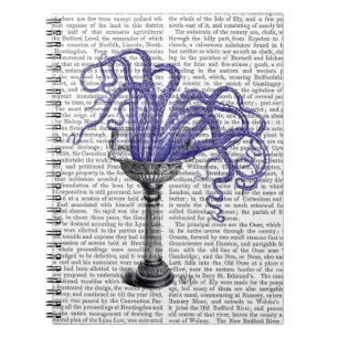 Caderno Espiral Octopus no Sink