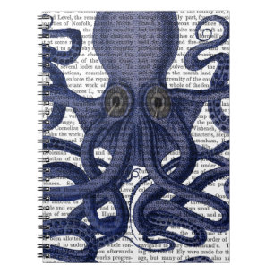 Caderno Espiral Octopus para Cima - Fechar