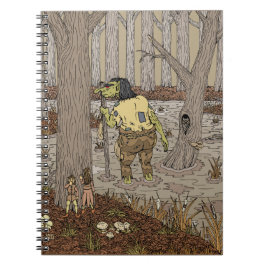 Caderno Espiral Ocultando do Troll Stinkbottom