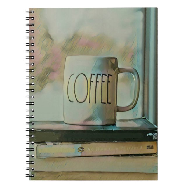 Caderno Espiral Oferta de Amantes de Biblioteca (Frente)