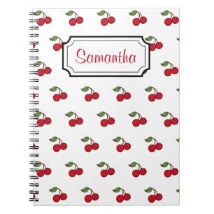Caderno Espiral Oferta de notebook de receita da Cozinha de Retro-