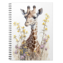 Caderno Espiral Oferta de Notebook do Escritório de Giraffe