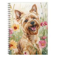 Oferta de notebook Yorkie Watercolor Dog Lover