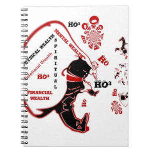Caderno Espiral Oferta de Papais noeis Secretos - Prosperidade e R