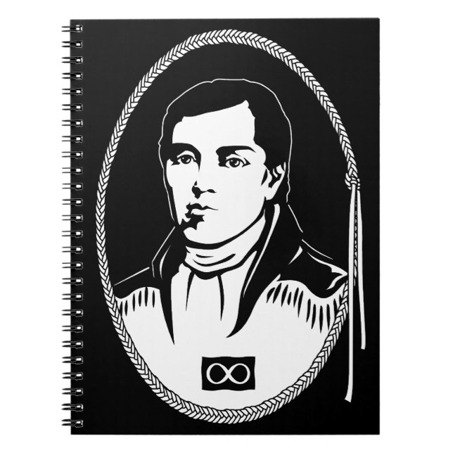Caderno Espiral Ofertas de Diário do Notebook Metis Cuthbert Grant (Frente)