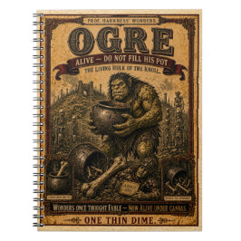 Caderno Espiral Ogre, Monstro de Circo Antigo