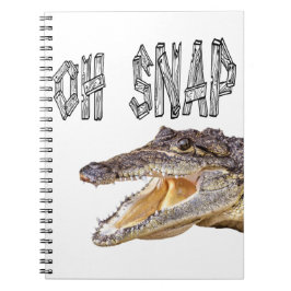 Caderno Espiral OH SNAP - Gator Irritado