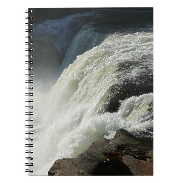 Caderno Espiral Ohiopyle Falls na Pensilvânia (Frente)