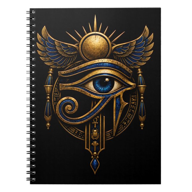 Caderno Espiral Ojo de Horus (Frente)