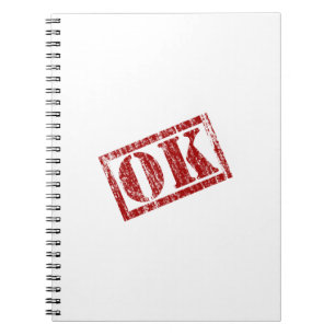 Caderno Espiral OK Escrito