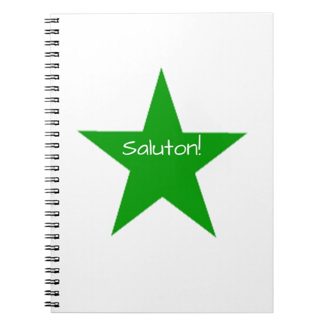 Caderno Espiral Olá (Frente)