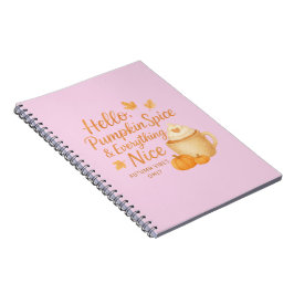 Caderno Espiral Olá, Diário de Abóbora e Tudo de Bom