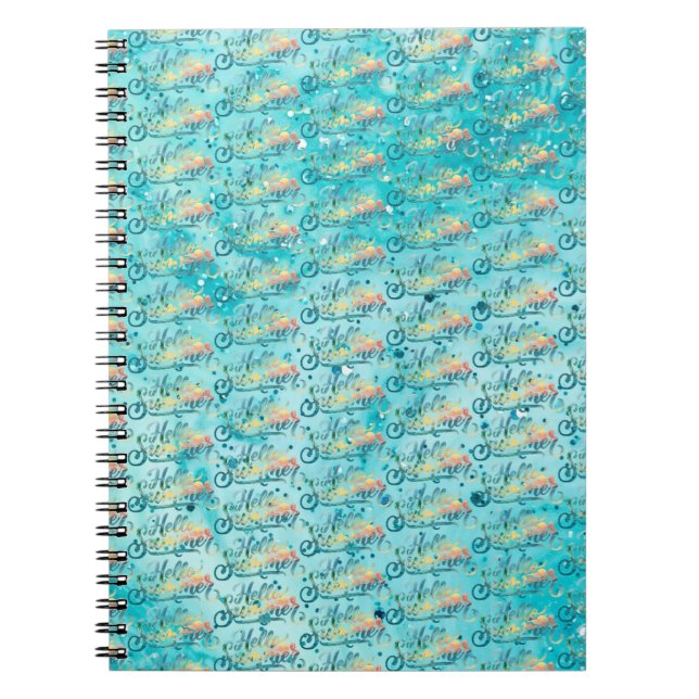 Caderno Espiral Olá Verão (Frente)