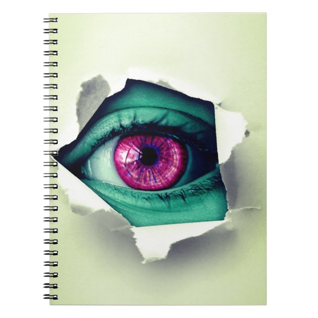 Caderno Espiral Olho (Frente)
