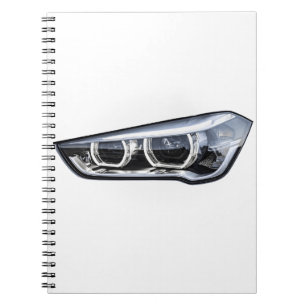 Caderno Espiral Olho BMW