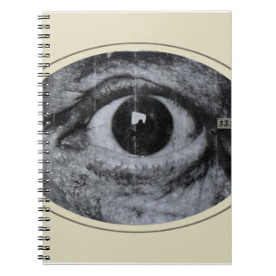 Caderno Espiral Olho de grafite