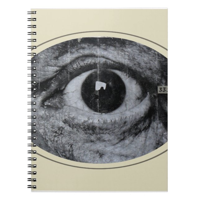 Caderno Espiral Olho de grafite (Frente)