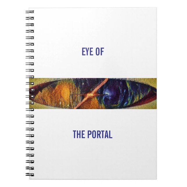 Caderno Espiral Olho do Portal (Frente)