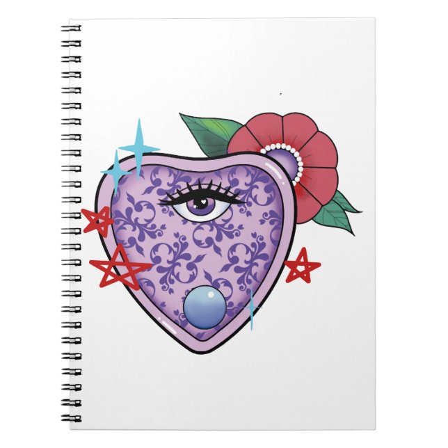 Caderno Espiral Olho Halloween (Frente)