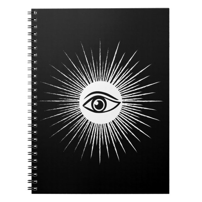 Caderno Espiral Olho Masônico (Frente)