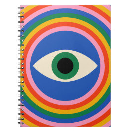 Caderno Espiral Olho Orbitante Bauhaus