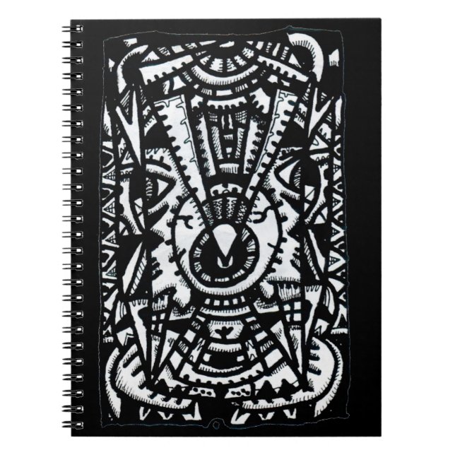 Caderno Espiral Olho por Brian Benson (Frente)