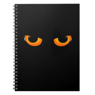 Caderno Espiral Olhos de Gato Louco