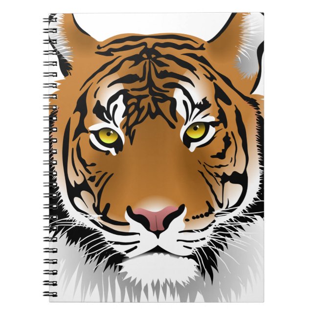 Caderno Espiral Olhos de Tigre (Frente)