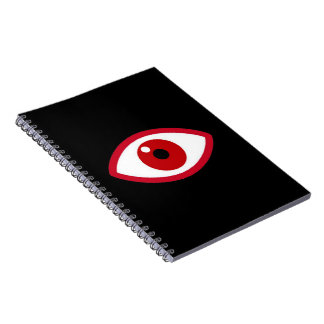 Caderno Espiral Olhos Vejo Você No Notebook BRW
