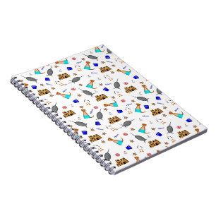 Caderno Espiral Oliver The Otter Summer Beach Vacntern