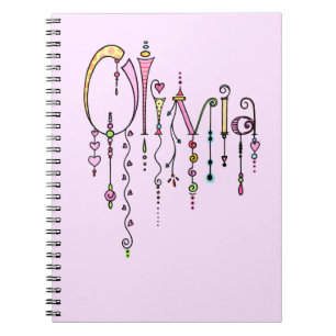 Caderno Espiral Olivia Dangles
